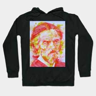 ALAN WATTS - watercolor portrait.2 Hoodie